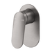 Lantra Gun Metal Shower Mixer - Oval Plate - Trim Kit Only - Acqua Bathrooms