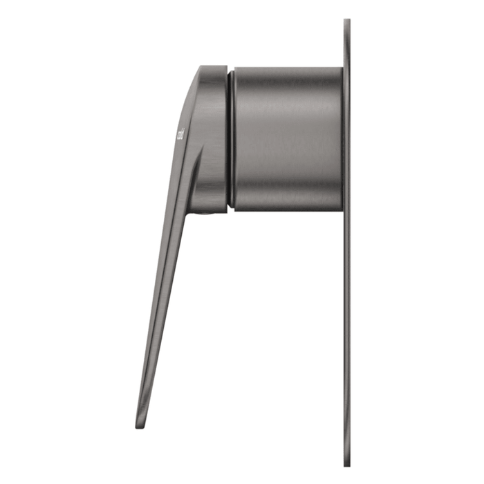 Lantra Gun Metal Shower Mixer - Oval Plate - Trim Kit Only - Acqua Bathrooms