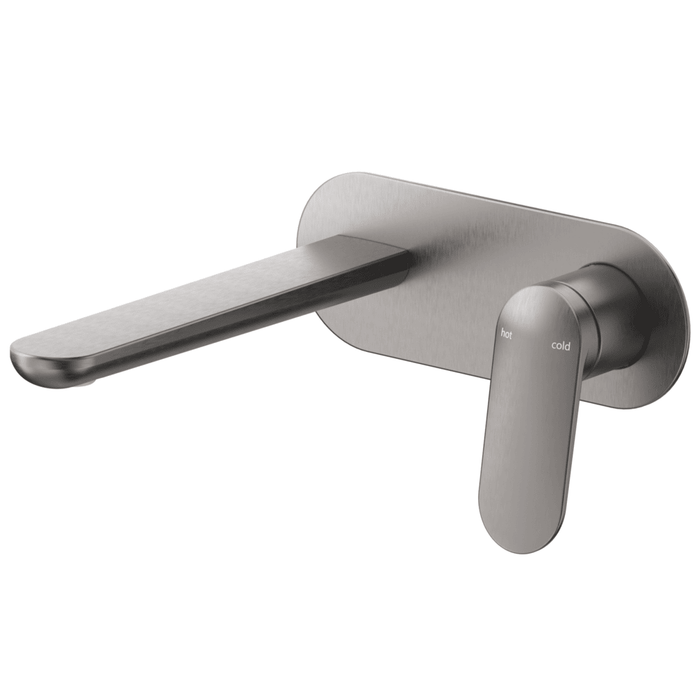 Lantra Gun Metal Wall-Spout Combo - 1P - Trim Kit Only - Acqua Bathrooms