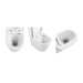 Luzzi Short Projection Rimless Back to Wall Faced Toilet Suite - Acqua Bathrooms