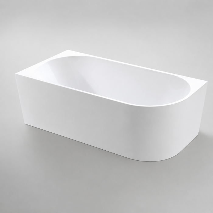 Marco 1300 Gloss White Left Corner Fit Freestanding Bath Tub