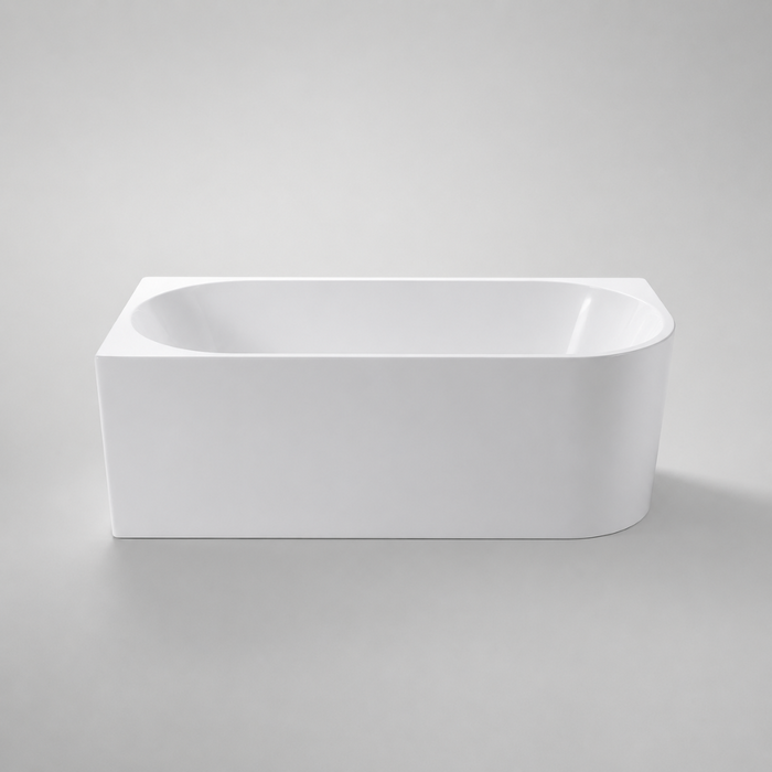 Marco 1300 Gloss White Left Corner Fit Freestanding Bath Tub