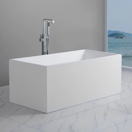Messina 1600 Square Multi-Fit Freestanding Bathtub - Acqua Bathrooms