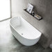 Meta 1500 Back to Wall Freestanding Bath Tub By Indulge® - Acqua Bathrooms