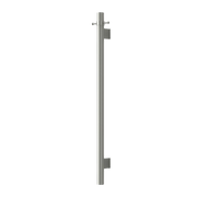 Mirage Star Warm Brushed Nickel Vertical Heated Towel Rail - Acqua Bathrooms