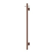Mirage Star Champagne Vertical Heated Towel Rail - Acqua Bathrooms