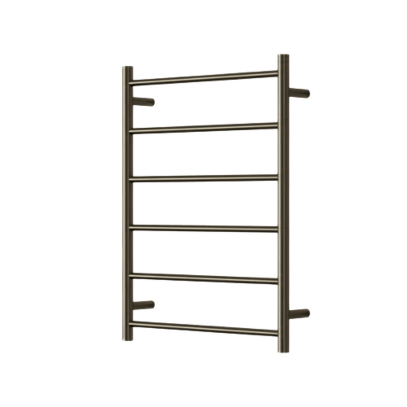 Mirage Star Antique Brass 6 Bar Heated Towel Rail