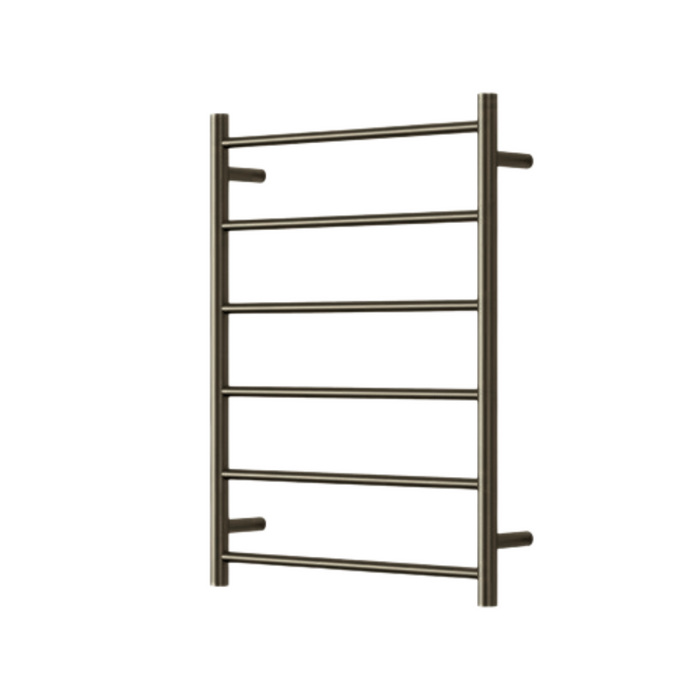 Mirage Star Antique Brass 6 Bar Heated Towel Rail