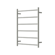 Mirage Star Warm Brushed Nickel 6 Bar Heated Towel Rail - Acqua Bathrooms