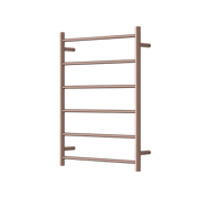 Mirage Star Champagne 6 Bar Heated Towel Rail - Acqua Bathrooms