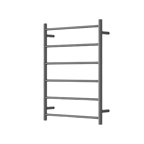 Mirage Star Gun Metal 6 Bar Heated Towel Rail - Acqua Bathrooms