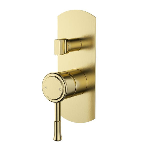 Montpellier Traditional Brushed Bronze Shower Diverter - Acqua Bathrooms