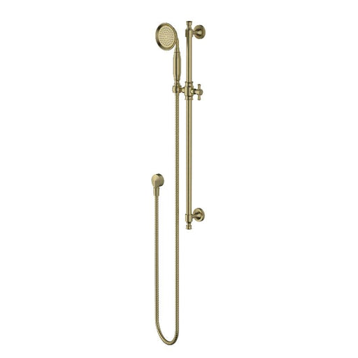 Montpellier Brushed Bronze Traditional Shower Rail Set - Acqua Bathrooms
