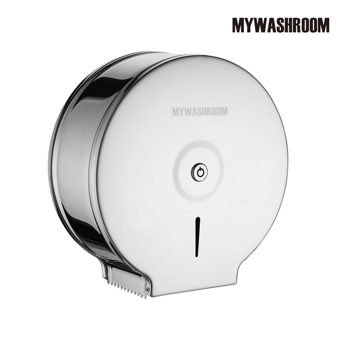 Stainless Steel Jumbo roll Tissue Toilet paper holder Dispenser - Acqua Bathrooms