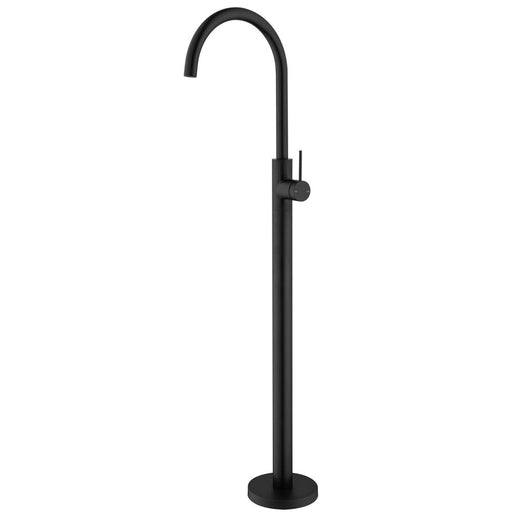 Mica Matte Black Freestanding Bath Mixer - Acqua Bathrooms