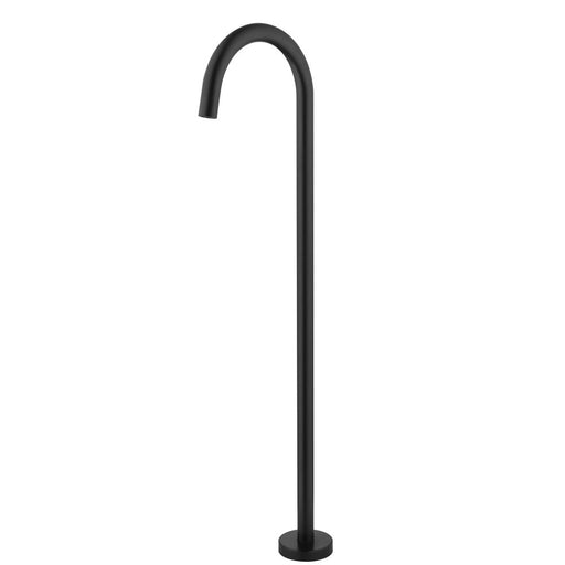 Mica Matte Black Freestanding Bath Spout - Acqua Bathrooms
