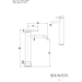 Mica Matte Black Tall Basin Mixer - Acqua Bathrooms