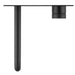 Mica Matte Black Wall-Spout Combo - Curved Spout - 1P - Trim Kit Only - Acqua Bathrooms