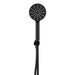 Mica Matte Black Wide Hand Shower - Acqua Bathrooms