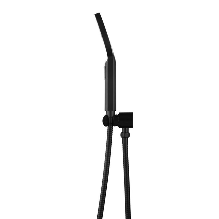 Mica Matte Black Wide Hand Shower - Acqua Bathrooms