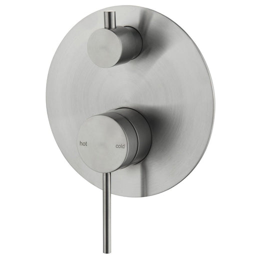 Mica Brushed Nickel Shower Mixer Diverter - 1P - Trim Kit Only - Acqua Bathrooms