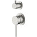 Mica Brushed Nickel Shower Mixer Diverter - 2P - Trim Kit Only - Acqua Bathrooms