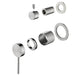 Mica Brushed Nickel Shower Mixer Diverter - 2P - Trim Kit Only - Acqua Bathrooms