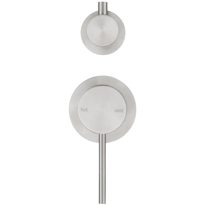 Mica Brushed Nickel Shower Mixer Diverter - 2P - Trim Kit Only - Acqua Bathrooms