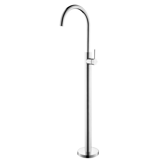 Mica Chrome Freestanding Bath Mixer - Acqua Bathrooms