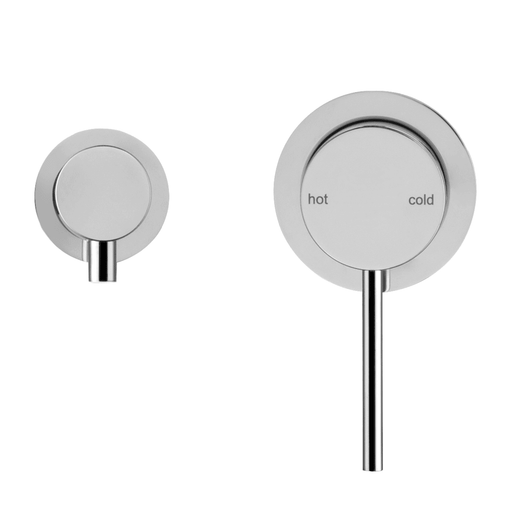 Mica Chrome Shower Mixer Diverter - Sideways - Trim Kit Only - Acqua Bathrooms
