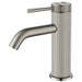 Mica Fluted Brushed Nickel Basin Mixer - Acqua Bathrooms