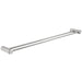 Mica Fluted Brushed Nickel Double Towel Rail - 800mm - Acqua Bathrooms