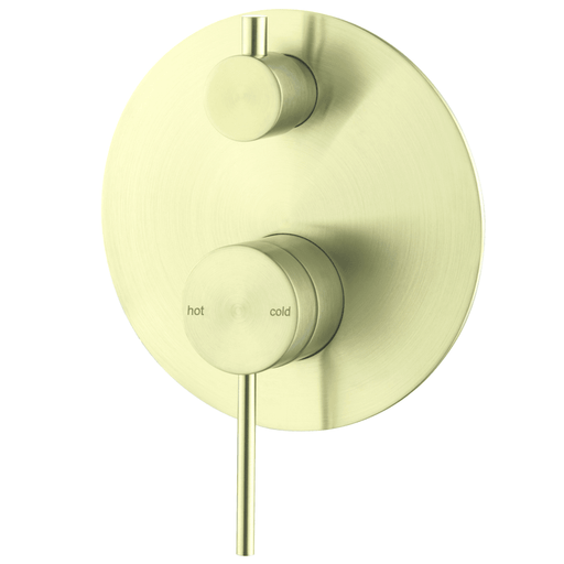Mica French Gold Shower Mixer Diverter - 1P - Trim Kit Only - Acqua Bathrooms