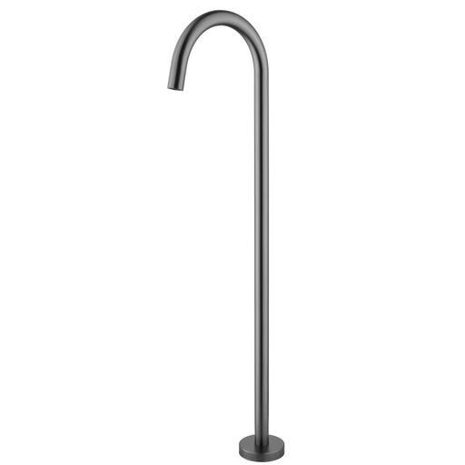 Mica Gun Metal Freestanding Bath Spout - Acqua Bathrooms