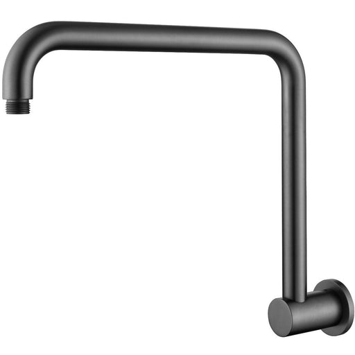 Mica Gun Metal Gooseneck Shower Arm - Acqua Bathrooms