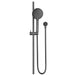 Mica Gun Metal Shower Rail - Acqua Bathrooms