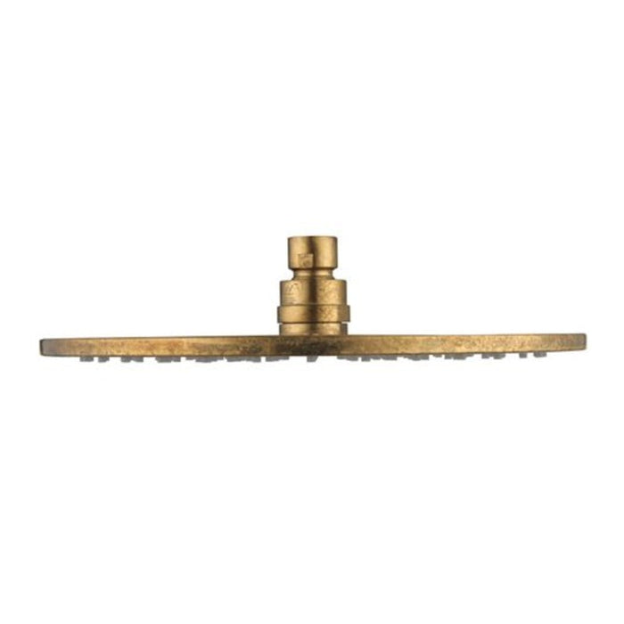 Mica LVB Living Brass Shower Head - 250mm - Acqua Bathrooms
