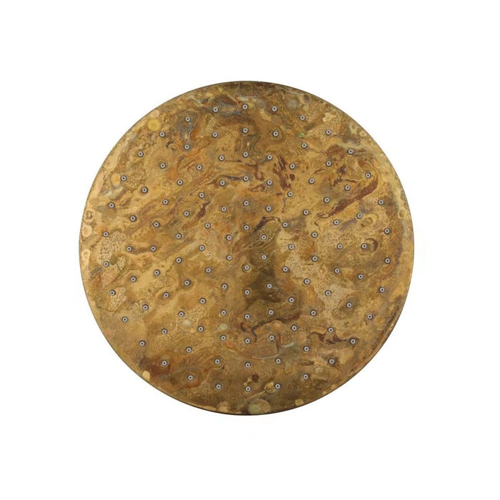 Mica LVB Living Brass Shower Head - 250mm - Acqua Bathrooms