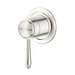 Mica Brushed Nickel Heritage Shower Mixer - Trim Kit Only - Acqua Bathrooms