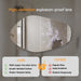 Novara 1500 x 900 Polished Edge Mirror - Image 3