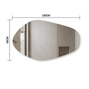 Novara 1500 x 900 Polished Edge Mirror - Image 4