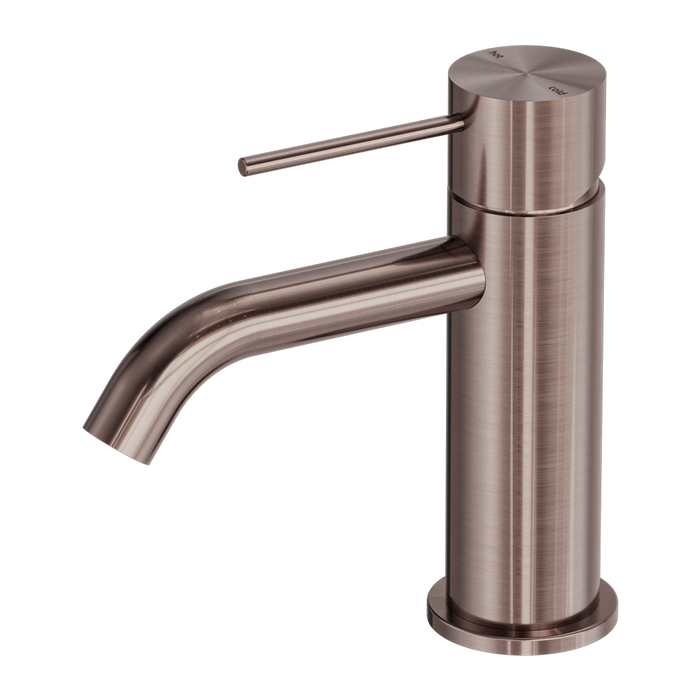 Nero | Mecca Brushed Bronze Basin Mixer - Acqua Bathrooms