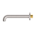Nero | Mecca Brushed Nickel Bath & Basin Spout - 160MM - Acqua Bathrooms