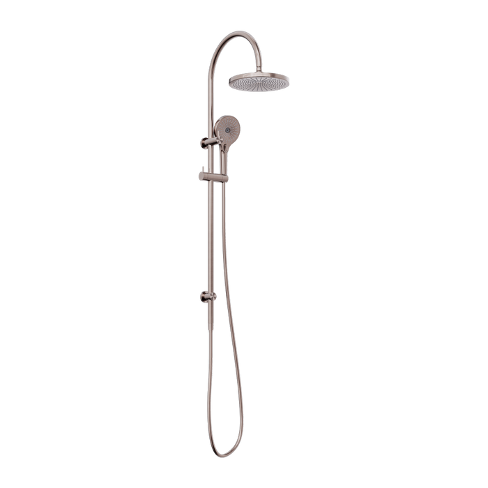Nero Mecca Brushed Bronze Multifunction Air Shower Rail - Acqua Bathrooms