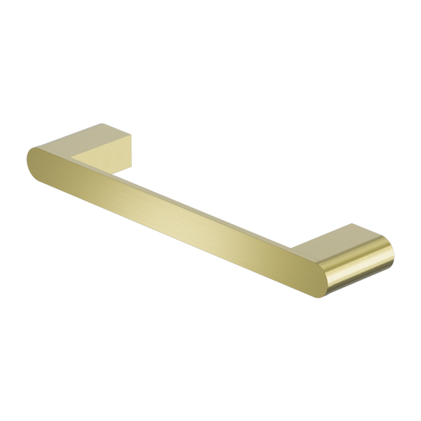 Nero | Bianca Brushed Gold Hand Towel Rail - Acqua Bathrooms