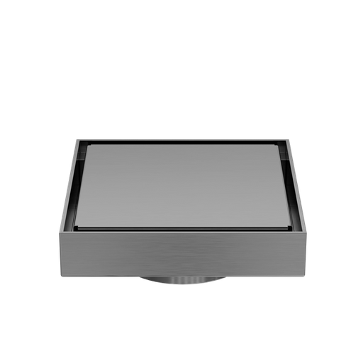 Nero | Gun Metal 100mm Tile Insert Floor Waste - Acqua Bathrooms