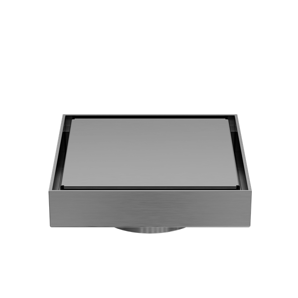 Nero | Gun Metal 100mm Tile Insert Floor Waste - Acqua Bathrooms