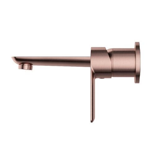 Nova Champagne Wall Basin Mixer & Bath Spout - Acqua Bathrooms