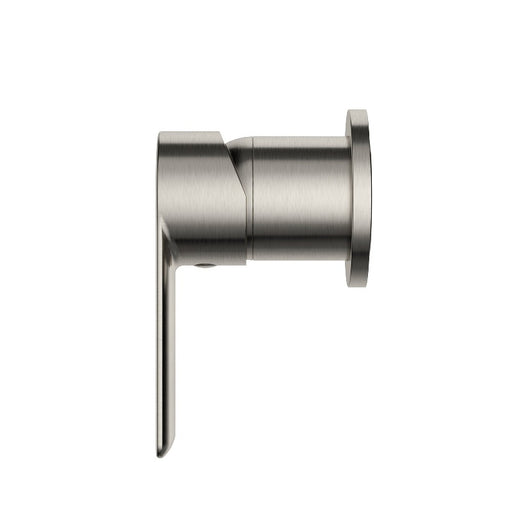 Nova Warm Brushed Nickel Wall Mixer - Acqua Bathrooms