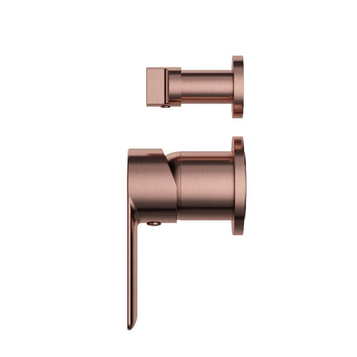 Nova Champagne Wall Diverter - Acqua Bathrooms